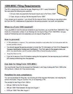 1099-NEC Filing Requirements