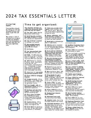 Tax Essentials Newsletter