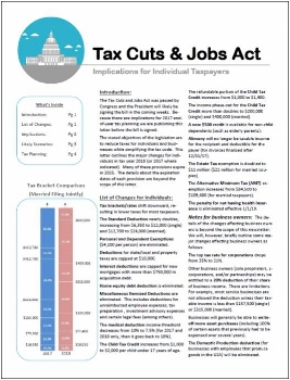 Tax Cuts and Jobs Act Newsletter